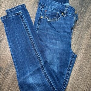 Seven7 Dark Blue Women's Skinny Jeans